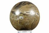 Polished Stromatolite (Greysonia) Sphere - Bolivia #355367-1